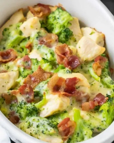 Cheesy Bacon Chicken Casserole