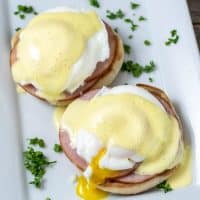 Easy Eggs Benedict Breakfast For Two • Zona Cooks