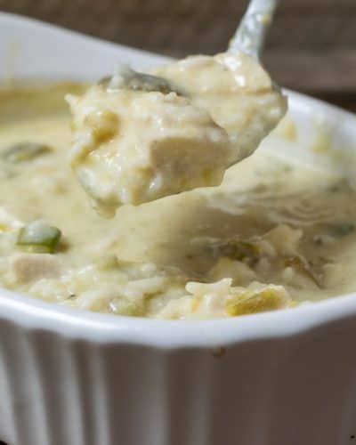 Green Chile Chicken Rice