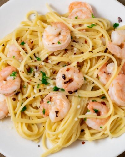 Shrimp Scampi without Wine