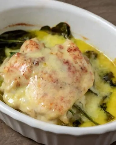 Chicken Breast stuffed with Spinach and Cheese