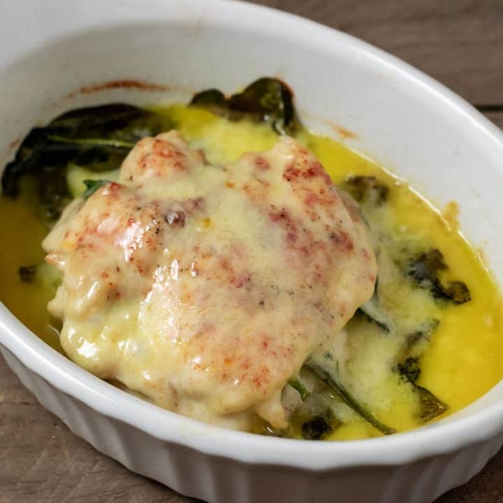 Low Carb Cheesy Spinach Stuffed Chicken With Garlic Zona Cooks