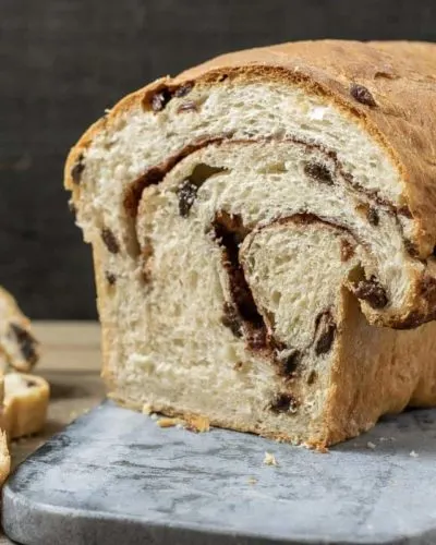 Cinnamon Swirl Raisin Bread