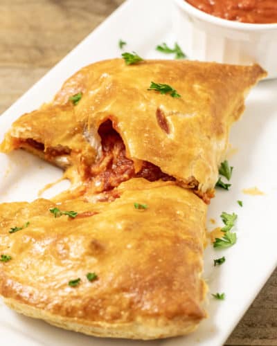 Puff Pastry Pizza Calzones