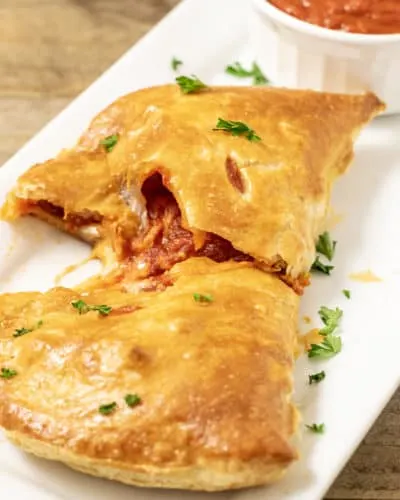 Puff Pastry Pizza Calzones