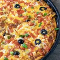 Beef Enchilada Pizza