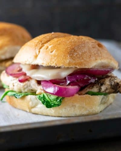 Chicken Spinach Sandwich