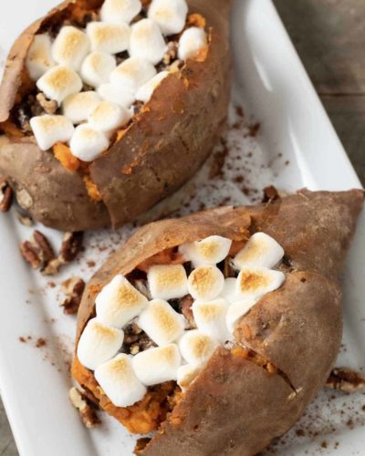 Sweet Potatoes with Marshmallows
