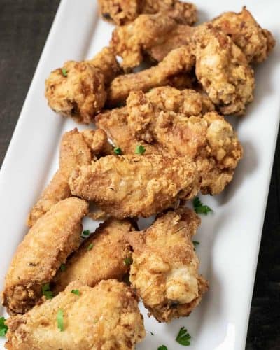 Homemade Crispy Chicken Wings