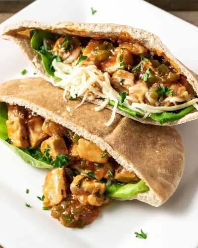 Chicken Pita Bread Sandwich