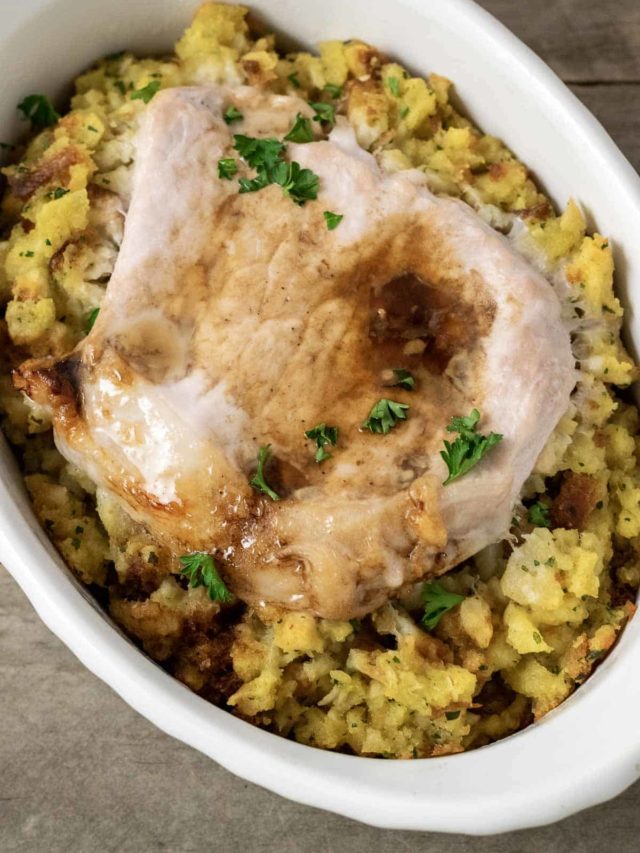 5 Ingredient Pork and Stuffing