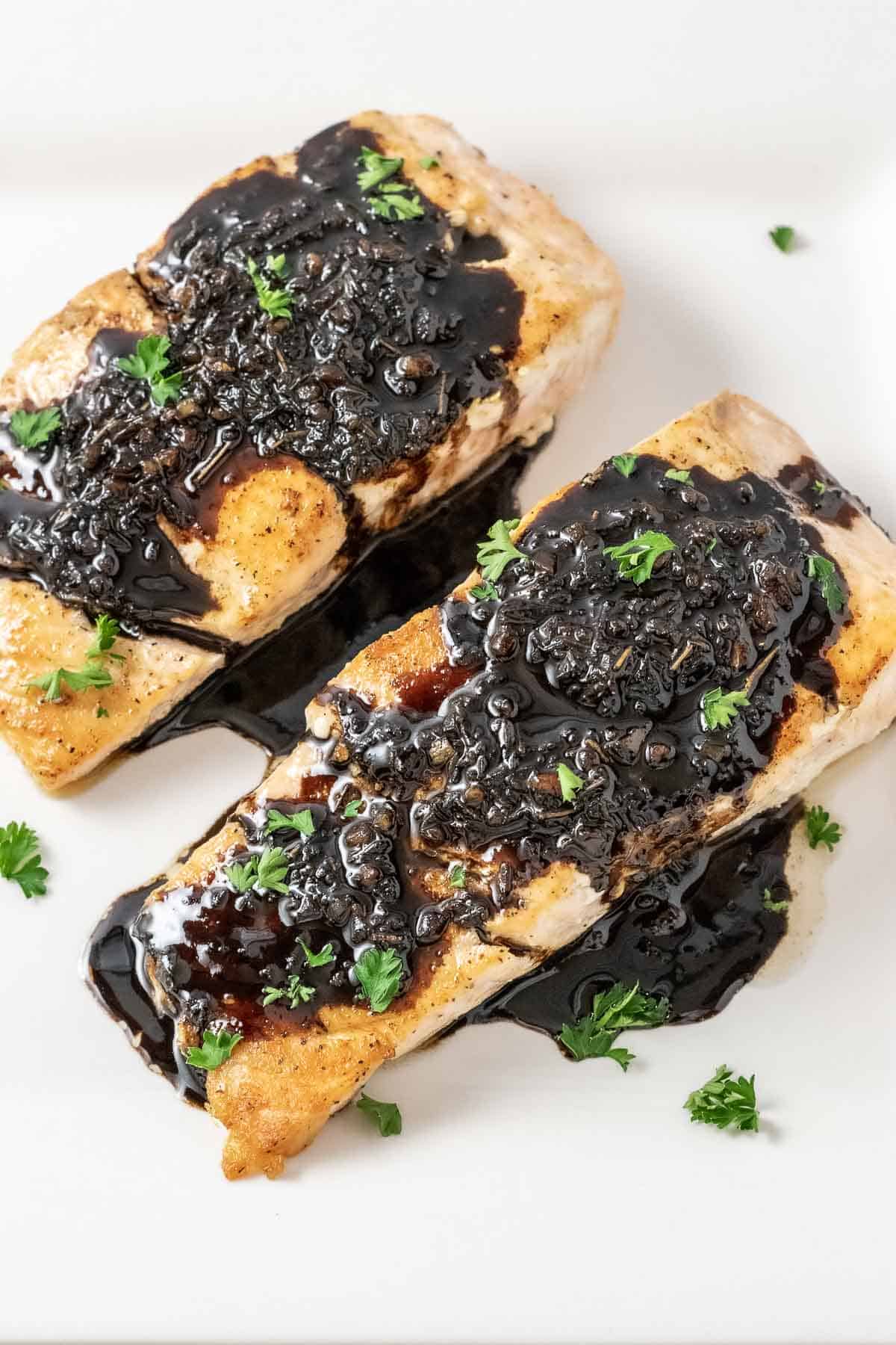 Balsamic Glazed Salmon