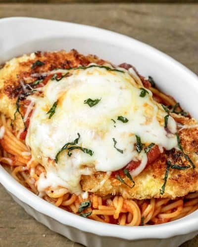 Pan Fried Chicken Parmesan