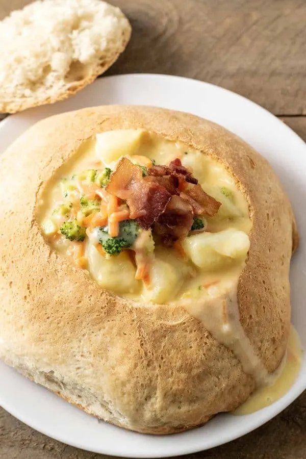 Homemade Bread Bowl Recipe • Bread Booze Bacon