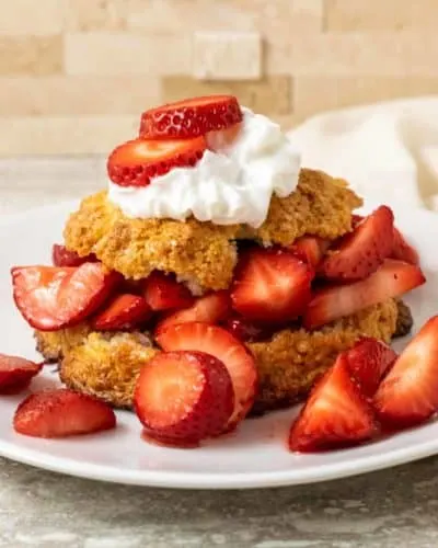 Strawberry Shortcake with Biscuits