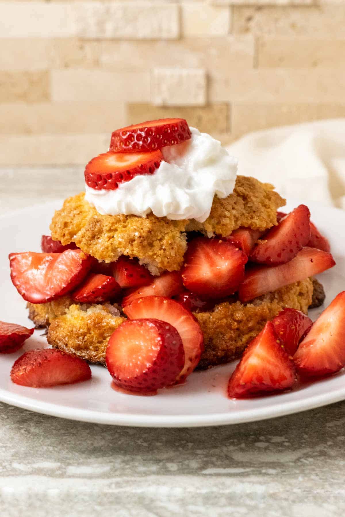 drop biscuit recipe for strawberry shortcake