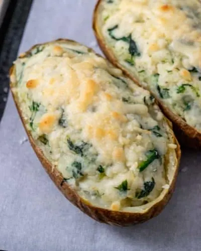 Stuffed Potatoes with Cream Cheese