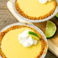 6 Ingredient Individual Key Lime Pies