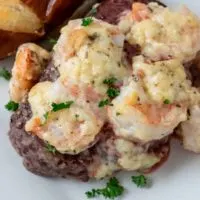 Filet Mignon and Shrimp