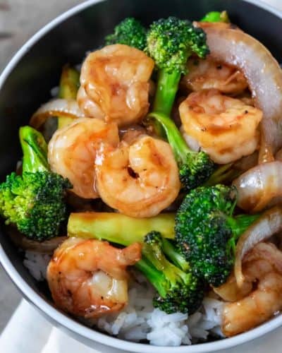 Shrimp and Broccoli Stir Fry