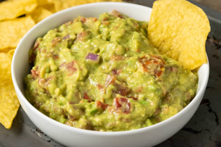 Best Guacamole with Tomatoes (10 minutes - Small Batch) • Zona Cooks