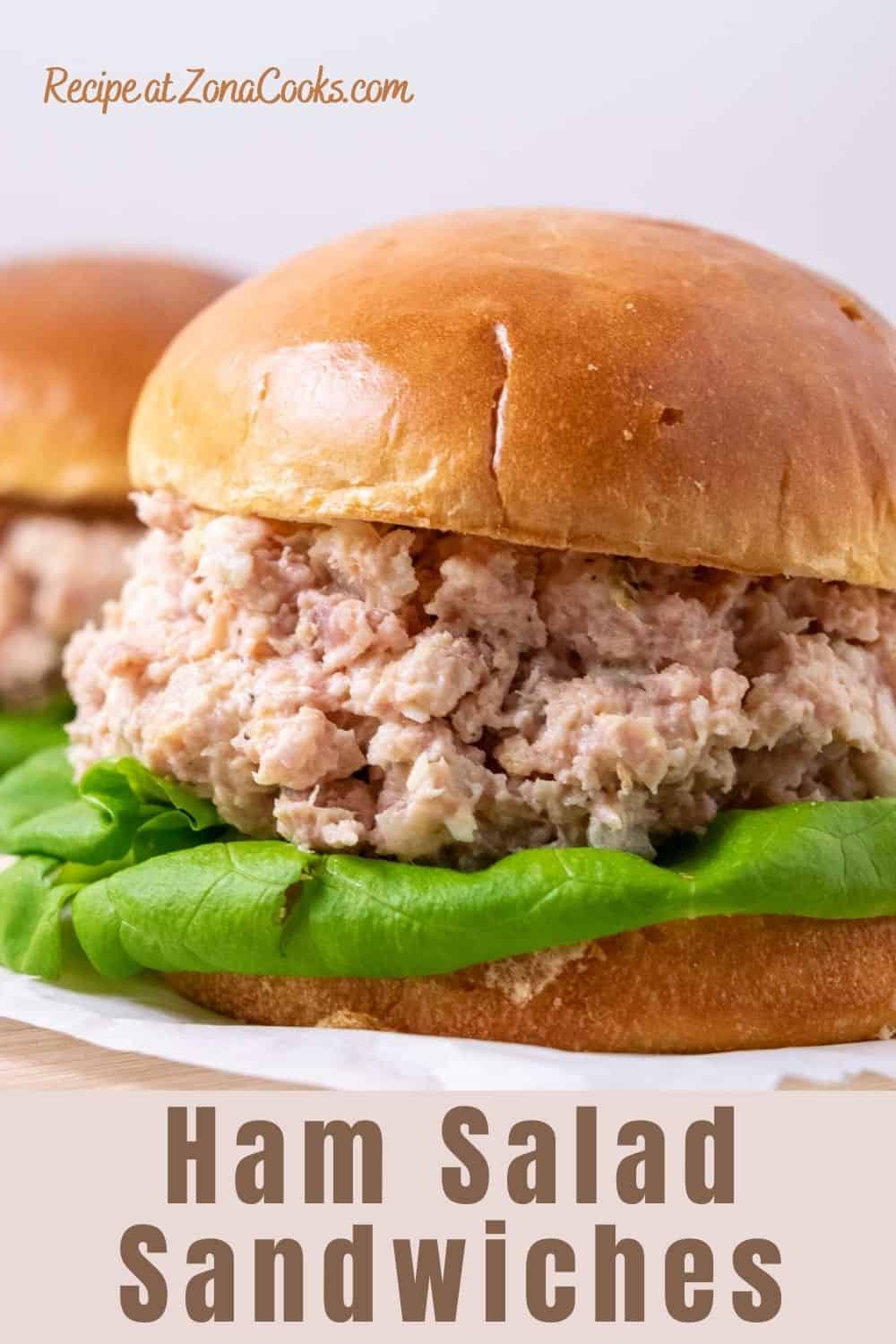 Ham Salad Sandwich Recipe for Two (5 min) • Zona Cooks