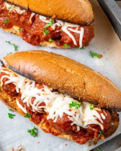 Homemade Meatball Subs