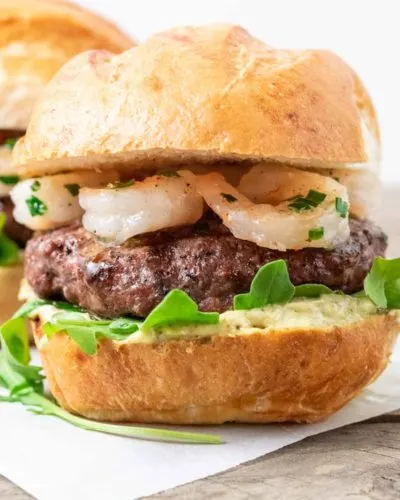 Surf N Turf Burger
