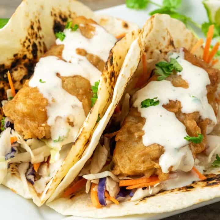 Easy Slow Cooker Chicken Tacos for Two • Zona Cooks