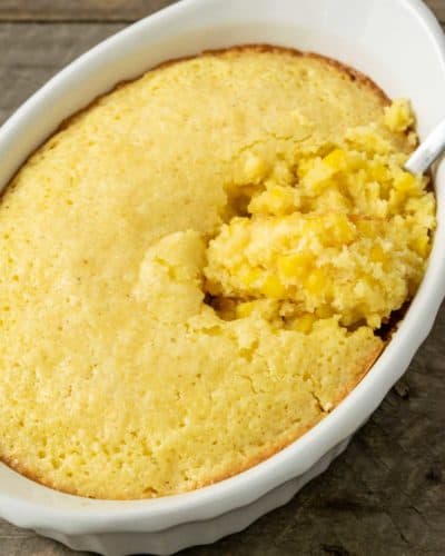 Corn Casserole without Jiffy