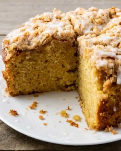 Pumpkin Spice Coffee Cake