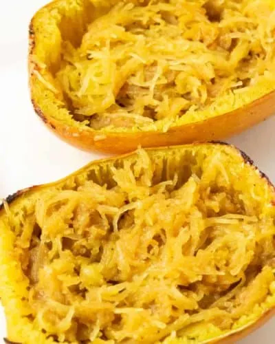 Spaghetti Squash with Brown Sugar