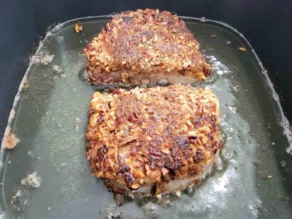 Pecan Crusted Pork Chops for Two (25 min) • Zona Cooks