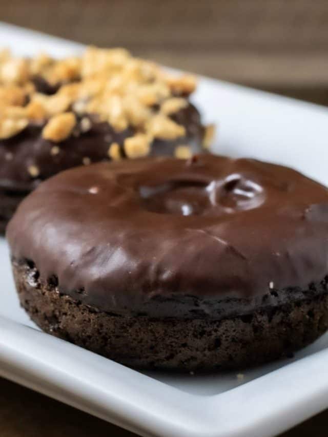 Chocolate Donuts and Chocolate Glaze