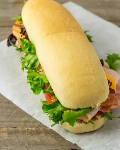 Homemade Hoagie Rolls