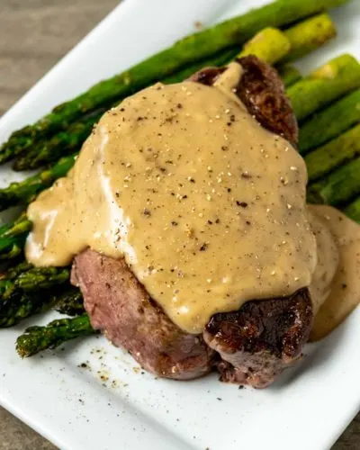 Filet Mignon and Bourbon Sauce