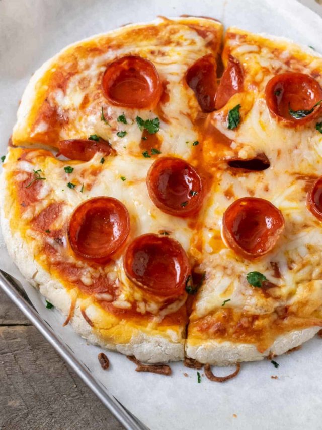 6 Ingredient No Yeast Pizza