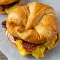 Bacon Egg and Cheese Croissant