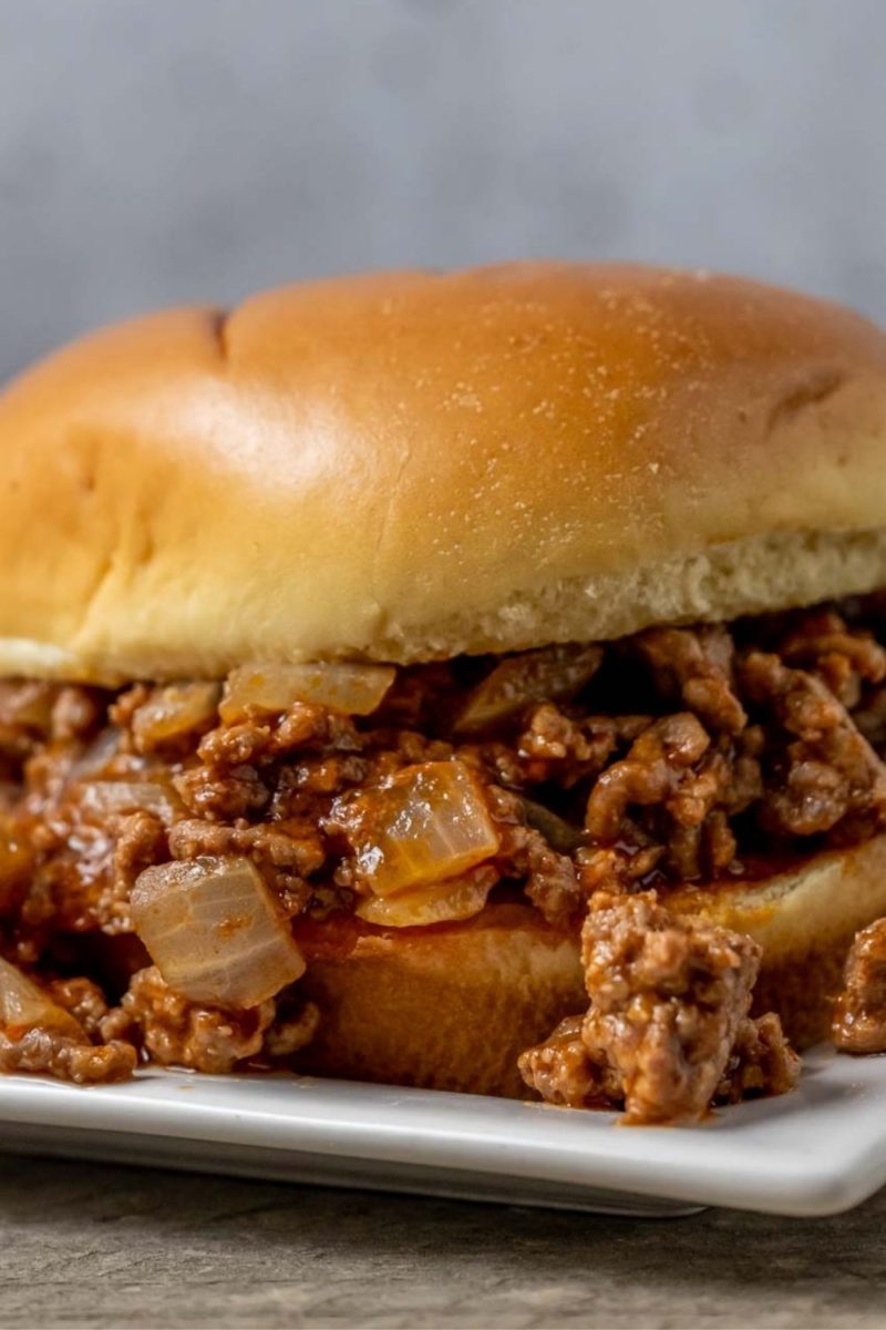 Sloppy Joes with Brown Sugar on a plate.