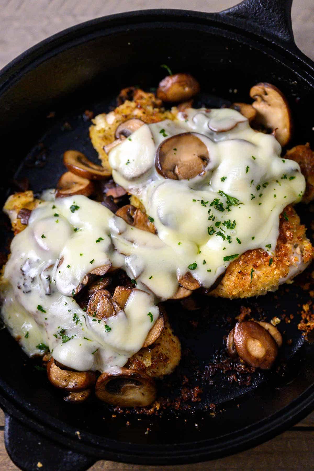 Chicken Mushroom Swiss • Zona Cooks