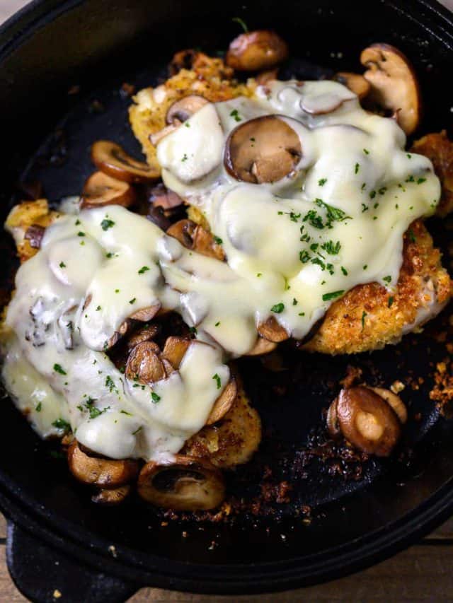 Chicken Mushroom Swiss • Zona Cooks