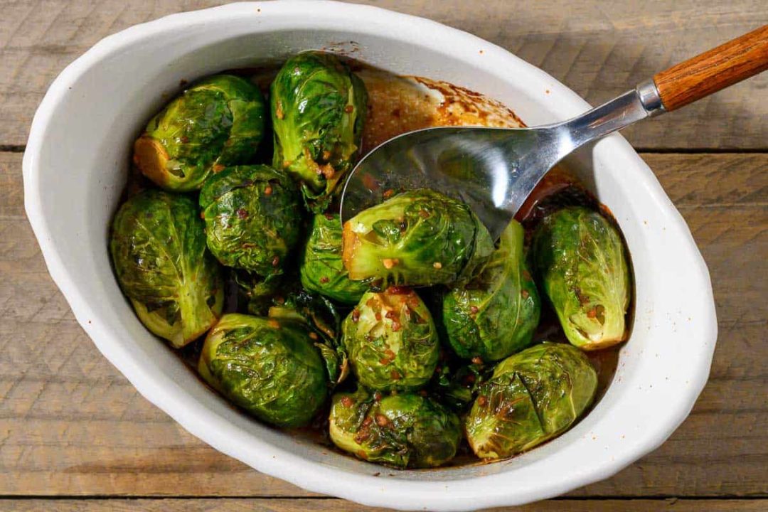 Marinated Brussels Sprouts • Zona Cooks