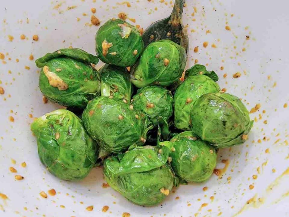 Marinated Brussels Sprouts • Zona Cooks