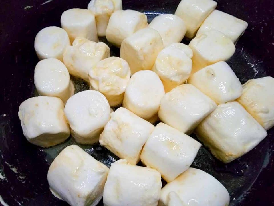 5 Ingredient Small Batch Rice Krispie Treats • Zona Cooks