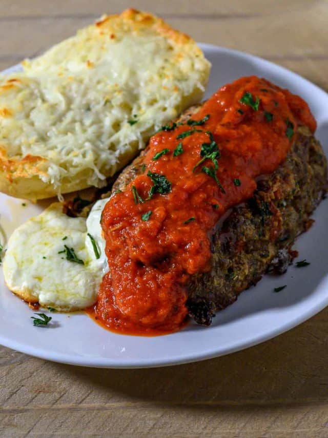 Pepperoni Pizza Meatloaf (Mozzarella Stuffed) • Zona Cooks