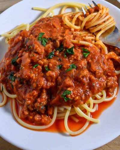 Authentic Homemade Spaghetti Sauce