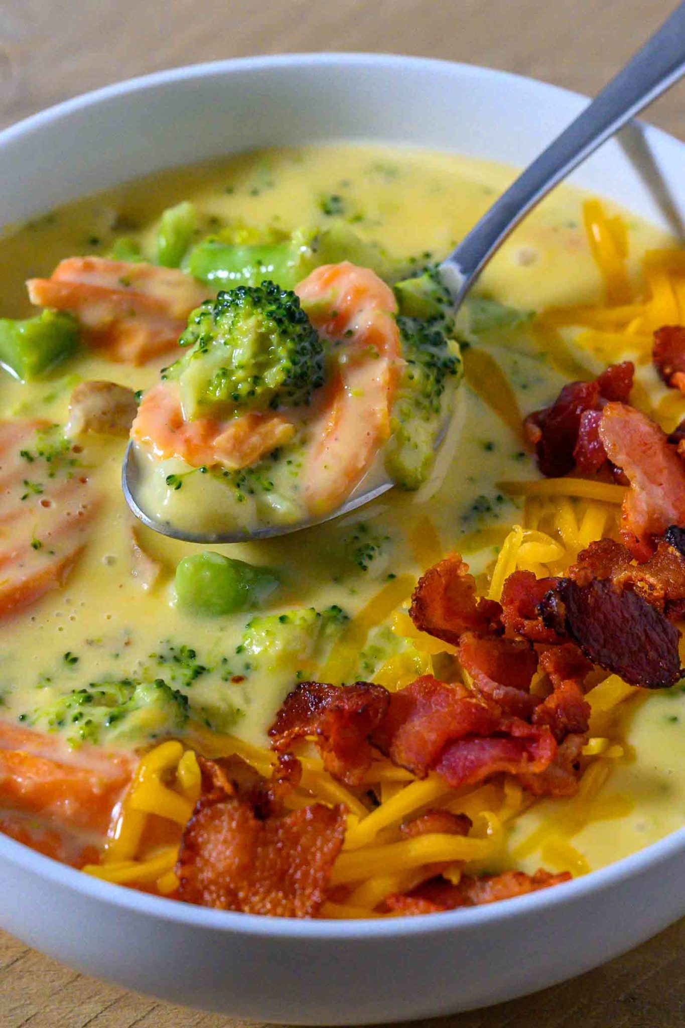 Cheese Vegetable Soup (30 min) • Zona Cooks