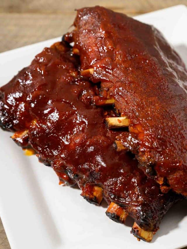 BBQ Ribs Crock Pot • Zona Cooks