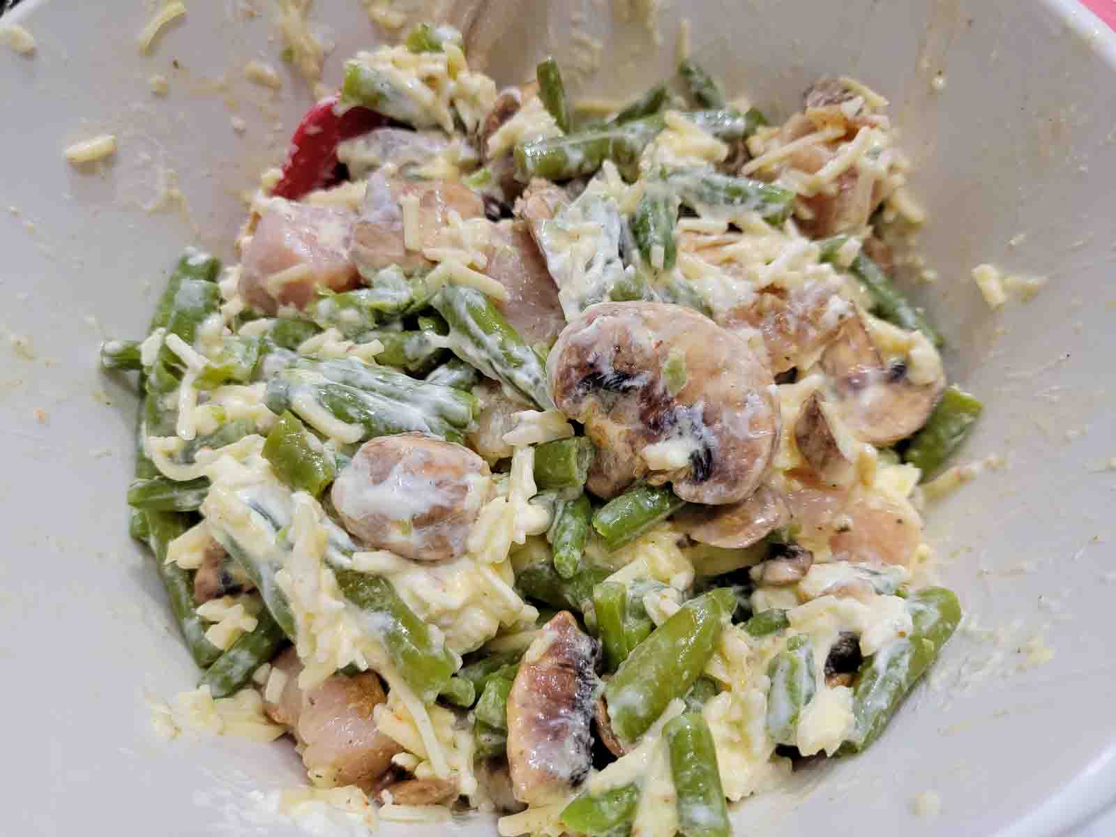 Pepper Jack Chicken Casserole (Low carb 35 min) • Zona Cooks