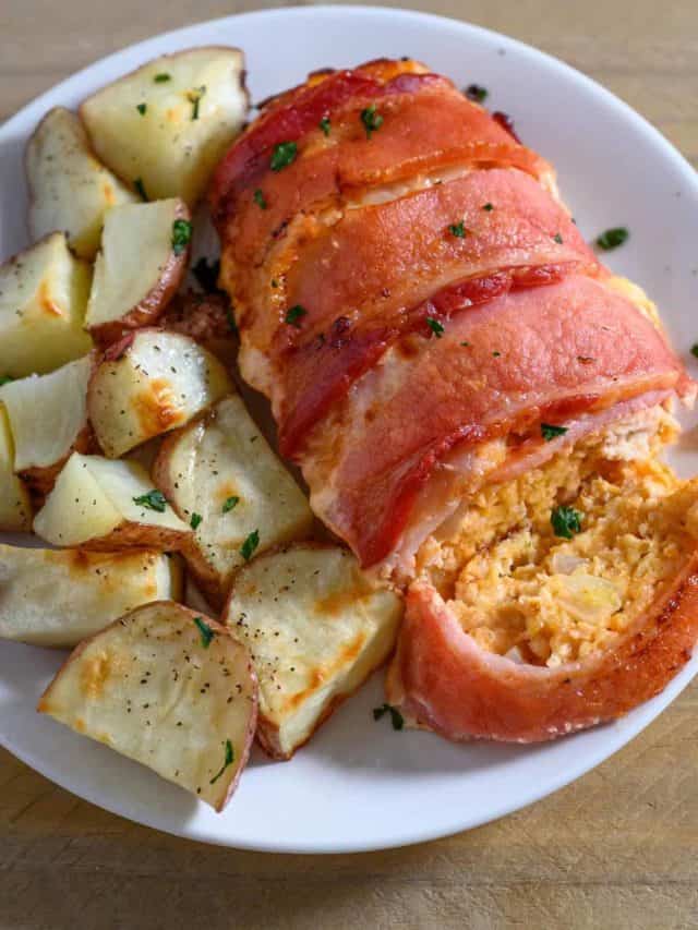 Chicken and Bacon Meatloaf • Zona Cooks